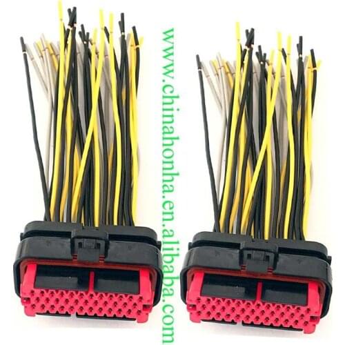 ECU High Quality with pigtails 35 Pin Tyco AMP Female Waterproof Automotive Connector Plug 776164-1 With Terminals 770520-1