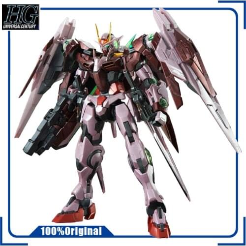 GAOGAO HG 1/144 00R THE GUNDAM BASE LIMITED OO-RAISER TRANS-AM CLEAR Assembly Model Action Toy Figures Gifts for Children