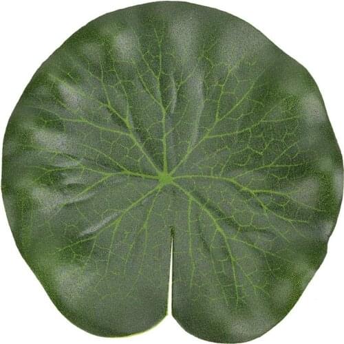 Artificial Leaf Decorative Floating Foam Lotus Leaf Fake Leaf Pond Decor For Aquarium Pool Plante Artificielle Party Supplies