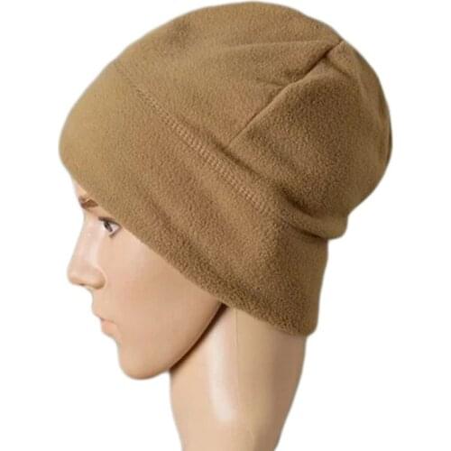 2021 Hot Winter Fashion Men Fleece Cap Unisex Casual Solid Color Hip-Hop Skullies Bonnet Cap Chic Comfortable Personality