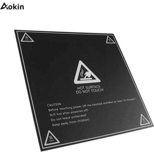 Frosted Heated bed Sticker Printing Build Sheets Plate Tape Platform Sticker for Creality cr-10 Lulzbot 3D Printer Heat Paper