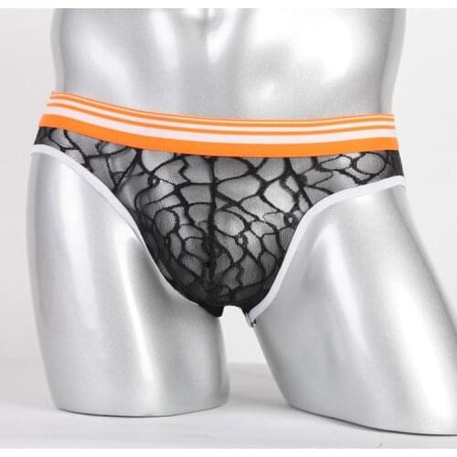 Men Underwear Thong Sexy Lace New Mens Thongs Backless Jockstrap Gay Underwear Thongs