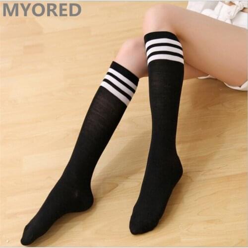 MYORED Women's White Stockings