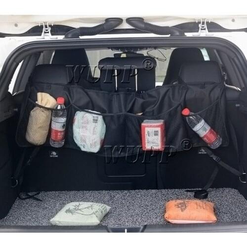 Universal Car Seat Side Storage Mesh Net Bag Luggage Holder Pocket Trunk Cargo Nets Organizer Auto Interior Accessories