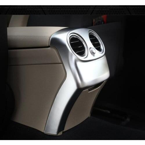 YAQUICKA For Mercedes Benz W205 C Class c180l c200l 2015-2018 Car Interior Rear Air Conditioner Outlet Vent Panel Cover Trim