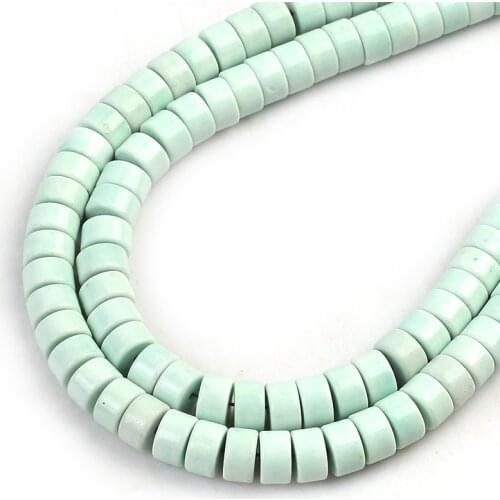 5*8mm New Stylish Natural Cylindrical Column Shape Nanotechnology Hematite Spacer Beads for Making DIY Charms Bracelet Necklace