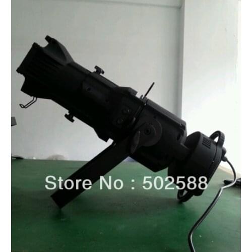 Free shipping 180w 4in1 rgbw quad color 19degree lens CRI>85 led ellipsoidal spot light studio led lekos spot light 4pcs/Lot