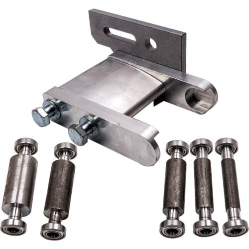 Small Wheel Holder w/ 5 small wheels Full Kit For Belt Grinder 2x72