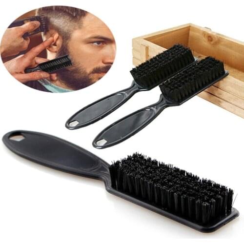 Retro Fade Brush Cleaning Brush Comb Scissors Hair Salon Professional Hairdresser Accessories Barber Shop Cleaning Comb