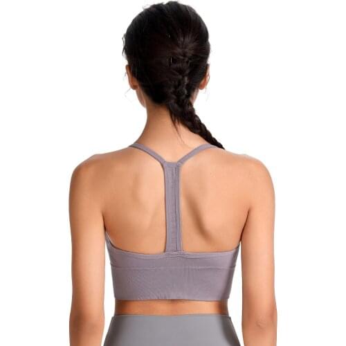 Sports Wear For Women Gym Bra Plus Size XXL High Impact Shockproof Wirefree Racerback Active Wear Yoga Workout Top For Fitness