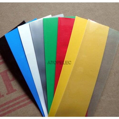 Wide 32MM / Diameter 20MM PVC 2:1 Heat Shrink Tubing Battery Wrap Black/Red/Yellow/Green/Blue/Gray/White/Clear