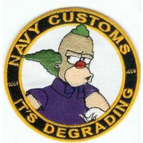 High Quality Embroidery Emblem Badges Made by Twill with Merrow Border and PVC Backing Accept Custom and MOQ50pcs