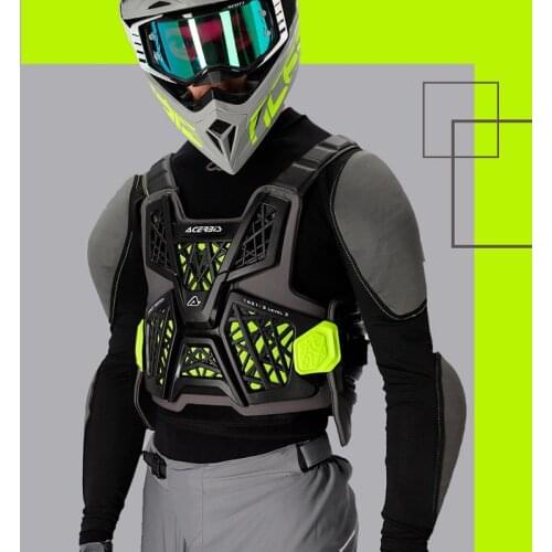 2021 Italian acerbis Asibis motorcycle armor clothes anti-fall protective off-road inner Motocross Moto Vest Back Chest