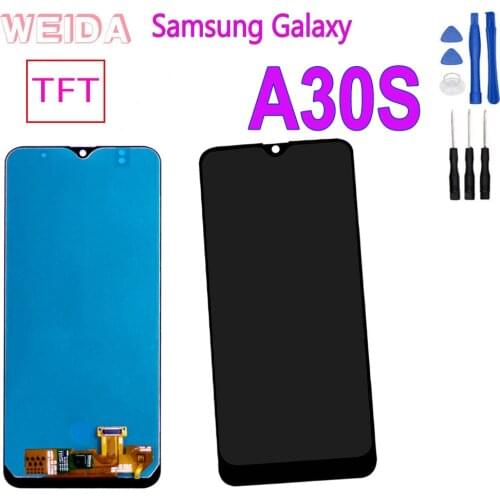 6.4'' LCD for Samsung Galaxy A30S A307F A307FN A307G A307GN A307YN Touch Screen Digitizer Assembly Screen Replacement Display