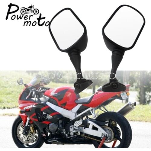 Street Bike 1 Pair Rearview Mirrors For Honda CBR929RR 2000-2001 CBR954RR 2002-2003 Rear View Side Mirrors CBR 929 954 RR