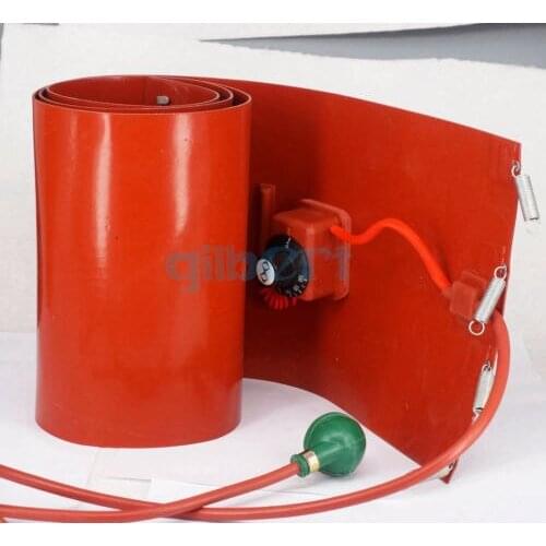 110V 250x1840x1.6mm 2000W Band Drum Heater Oil Biodiesel Barrel