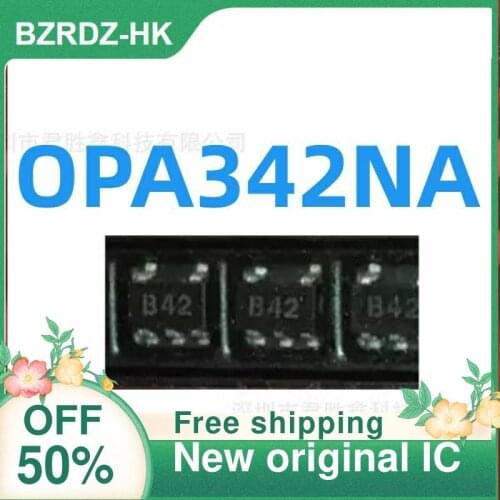 2-10PCS/lot OPA342NA OPA342N OPA342 sot-23 B42 New original IC