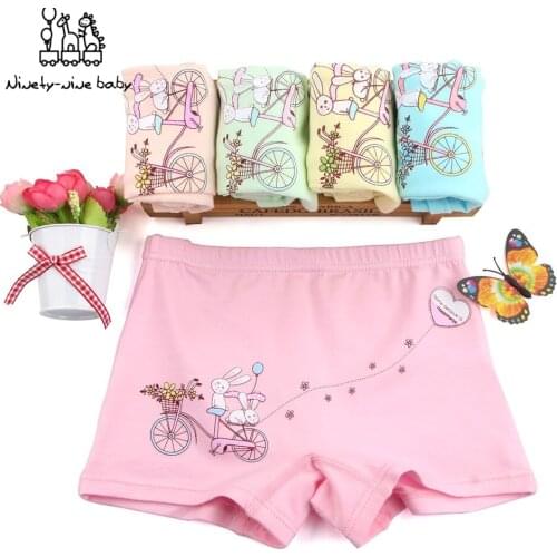 5pcs/set Baby Girls Panties Kids Underpants Children Girl Cotton Short Briefs Kids Cartoon Panties Childs Underwears for girls