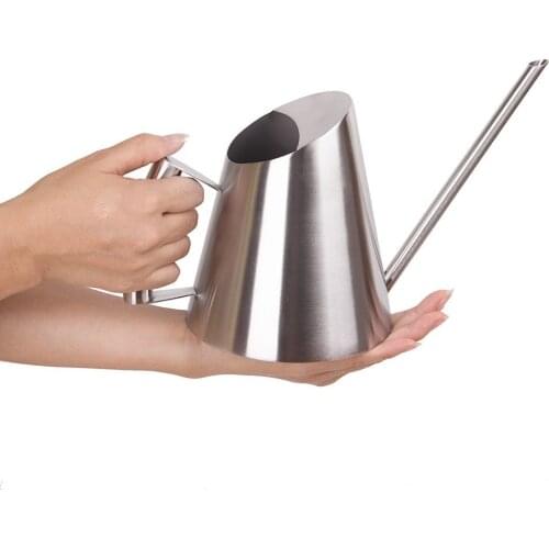 900ml Stainless Steel Garden Watering Can gardening tools and equipment Water Bottle Spray Pot for Watering Plants Flower