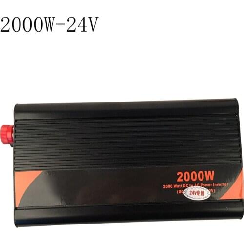 Vehicle Inverter 24V to 220V Universal 2000W Power Converter