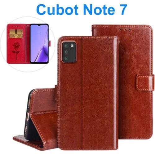 Flip Cover For Cubot Note 7 Silicone Case Business PU Leather Wallet Case Shell Funda Cubot Note 7 Capa Phone Protective Cover