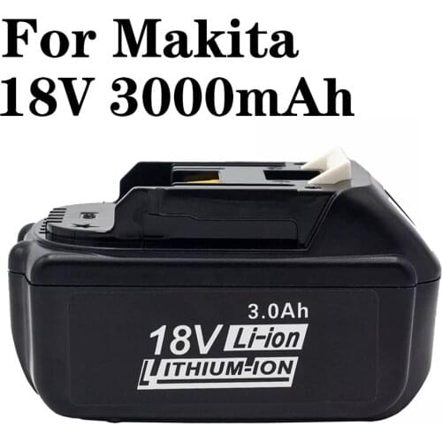Rechargeable Battery For Makita Power Tools, 3.0Ah, 18V, 3000mAh, LXT, BL1860B, BL1860, BL1850,18650 Battery, BMS