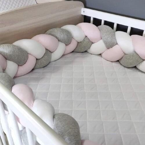 Infant Newborn Bedding Fence Crib Bumper Toddler Play Cushion Lounger Chaise Decor Mattress 1M/2M/3M/4M