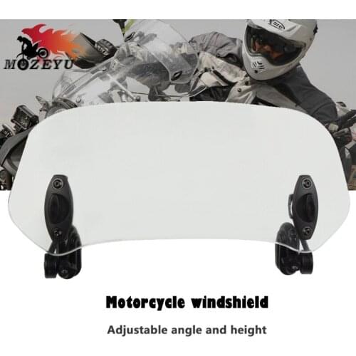Motorcycle Adjustable Windshield Extension Wind Deflector For BMW R1200R R1200RT R1200GS R 1200 GS ADV R1200GS LC R1200 S/ST