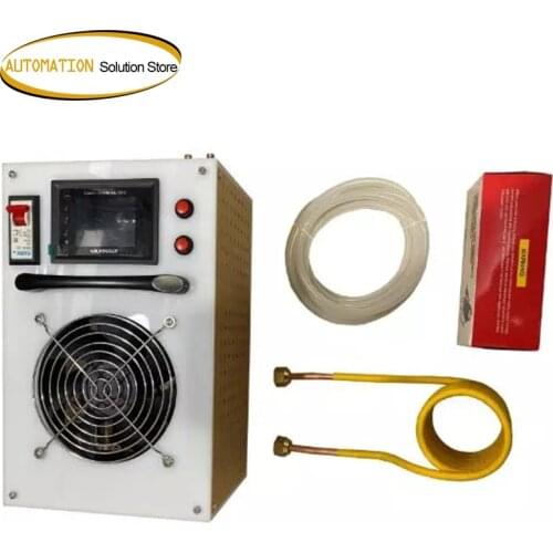 New 2.5KW Induction Heater High Frequency Induction Heating Machine Metal Smelting Furnace Welding Metal Quenching Equipment