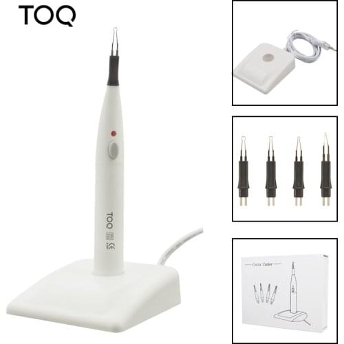 Dental Endo Gutta Teeth Whitening Oral Hygiene Dental Equipment Tooth Gum Cutter Percha dissolved breaker cut with 4 Tips 1 Set