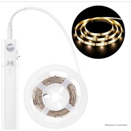 Cabinet Stairs Light Strings LED Sensor Lights Strip Motion Sensor Lighting Waterproof Wall Lamp Bed Light Indoor Outdoor Lamp