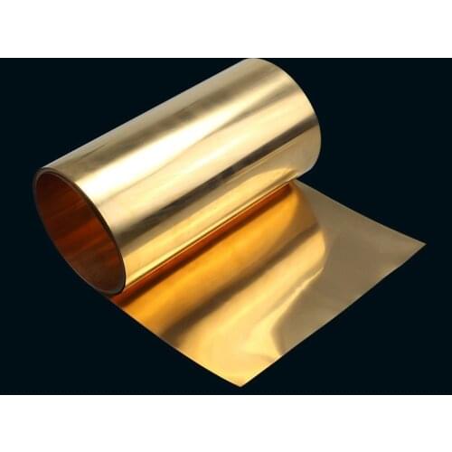 0.2x200mm C17200 Beryllium Bronzer Strip Foil Sheet Industry DIY Experiment Copper Sheet 0.5 meter
