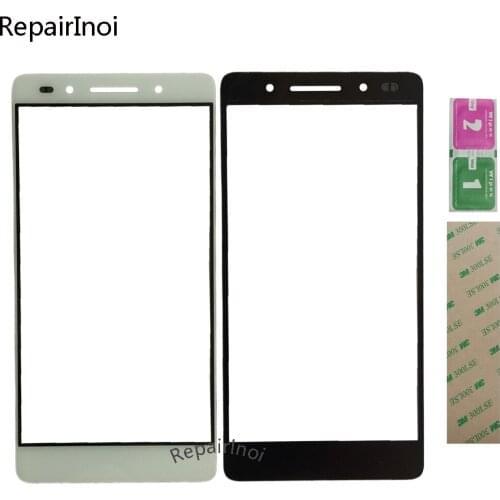 10Pieces/Lot Front Outer Glass For Huawei Honor 7 Touch Front Glass Touch Panel Outer Glass Lens Replacement Part
