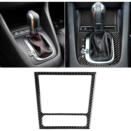 80% HOT SALES！！！Car Ashtray Frame Decorative Panel Sticker for VW Golf 6 R MK6 Scirocco 09-16