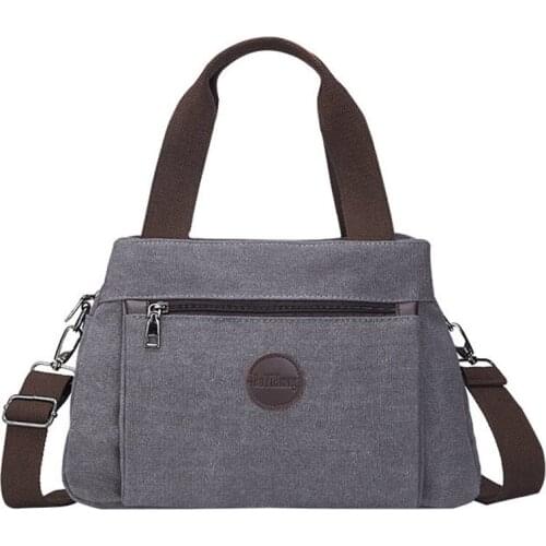 Brand Canvas Tote Bag Women Handbags Female Designer Large Capacity Leisure Shoulder Bags Big Travel Bags Bolsas KL1123