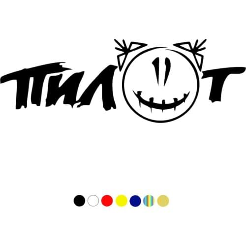 CS-863#30cm/40cm Pilot version 1 funny car sticker vinyl decal for auto car stickers styling car decoration choose size