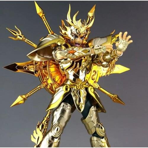 Saint Seiya Action Figure Vivid God Scale Saint Cloth Myth ex Body Color Genuine Model Collection Toy Gift