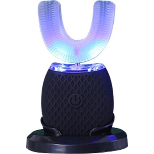 Teeth Whitening U Shape Electric Toothbrush 360 Degrees Intelligent Automatic Sonic U Type Tooth Brush USB Charging Tooth
