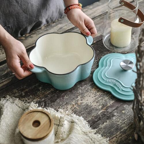 HEARTKEY Cast Iron Cooking Pans