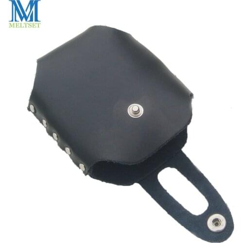 Leather Hip Flask Holster 7Oz Stainless Steel Pocket Flagon Pouch Leather Case For Drinking Flask