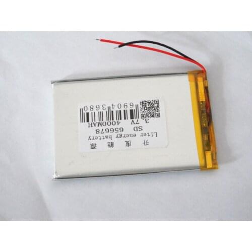 Mobile power dedicated high -capacity lithium battery 656678-4000mAh dedicated digital products