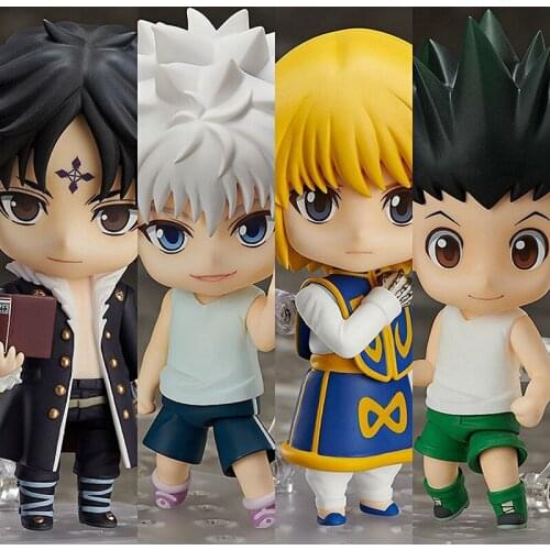 Killua Zoldyck 1184 Kurapika 1185 Gon Freecss 1183 Quwrof 1186 Hunter x Hunte Action Figure Anime Collectible Figurine Toys