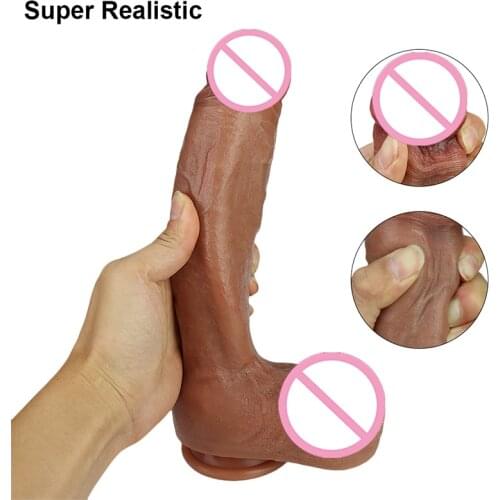 GaGu New Automatic Telescopic Heating Dildo Vibrator G-spot Massage Huge Realistic Penis Vibrator Sex Toys For Women Sex Product