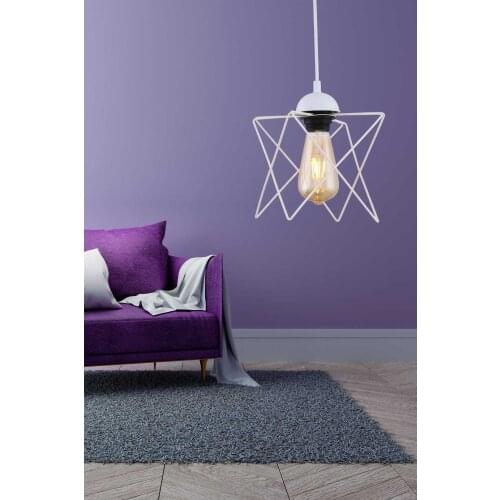Single Pendant Lamp White Chandelier, Room, Kitchen, Hallway, Garden Lighting, Modern Design Home Decoration