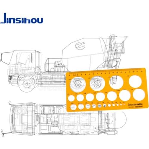 Jinsihou Plastic Drafting Template/Stencil Soft Ruler K Resin Architect/Construction/Geometry/Math/Furniture/Curve Design Tool
