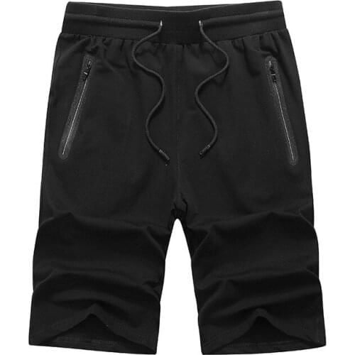 2020 New Fashion Shorts Men Summer Mens Sportswear Casual Boardshorts Man Zipper Pocket Breathable Mens Short Trousers