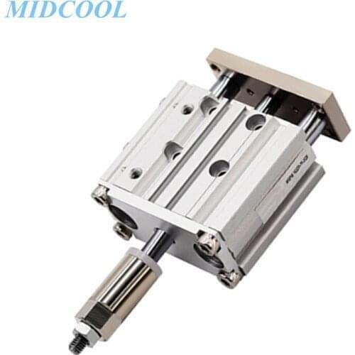 Adjustable Compact Guide Cylinder Slide Bearing MGP MGPM40 Stroke 50 75 100 150 200mm MGPM40X50/75/100/150/200-20-XC8