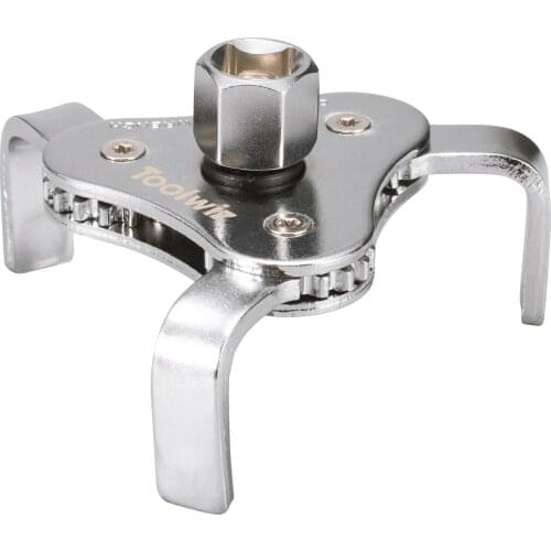 Universal Two Way 3 Jaw Adjustable 1/2" 3/8" DR Oil Filter Wrench Socket Removal Tool for Car Trucks