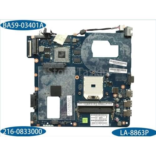High quality original BA59-03401A for Samsung NP355C4C NP355V5C Laptop Motherboard QWLE4 LA-8863P 216-0833000 100% Tested