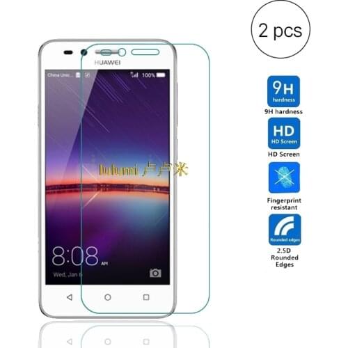 2pcs Tempered Glass For Huawei Y3 II Screen Protector Film Protective Glass For Huawei Y3 II Y3II Lua-L21 Lua-U22 Lua L21 U22